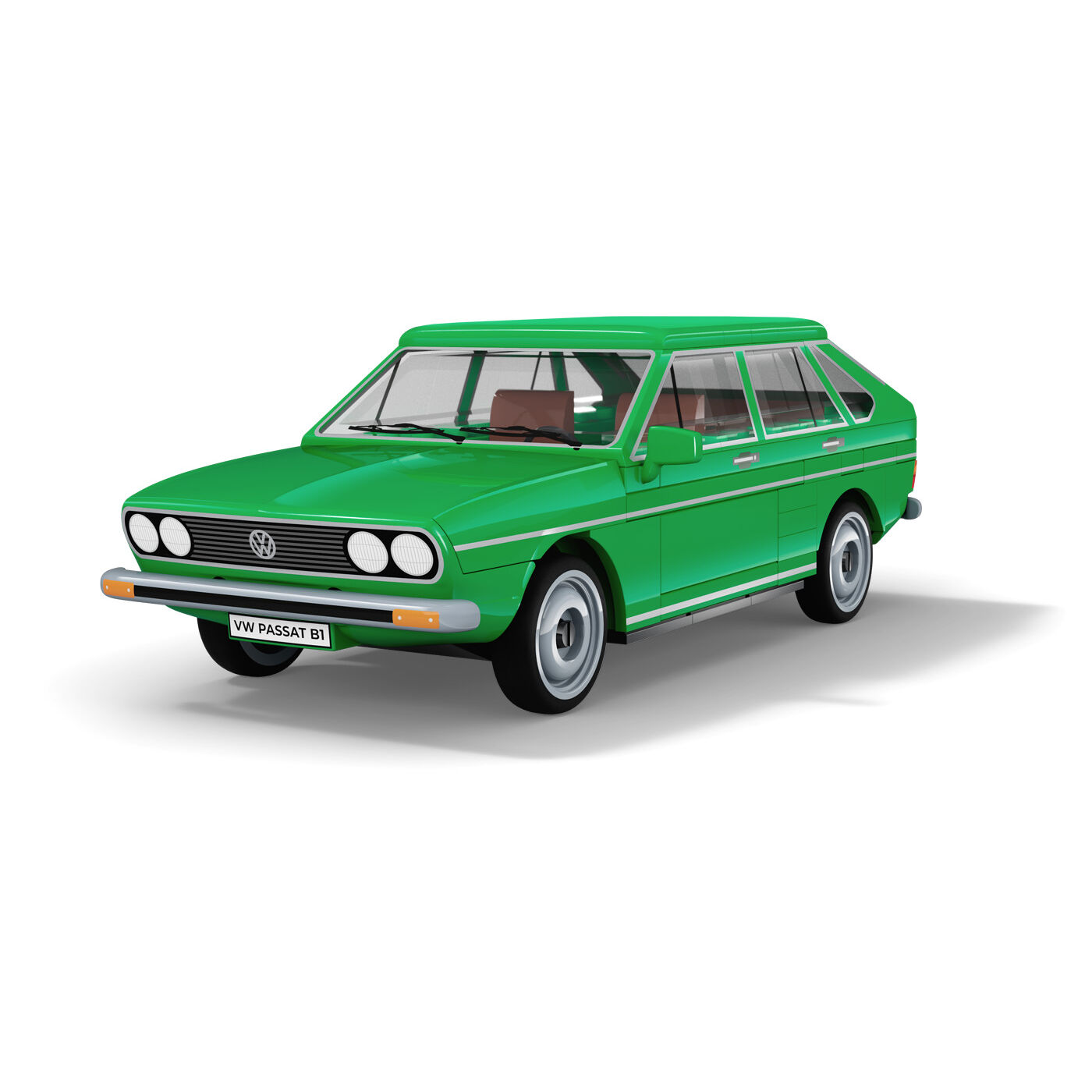 Zielony model Volkswagena Passata B1