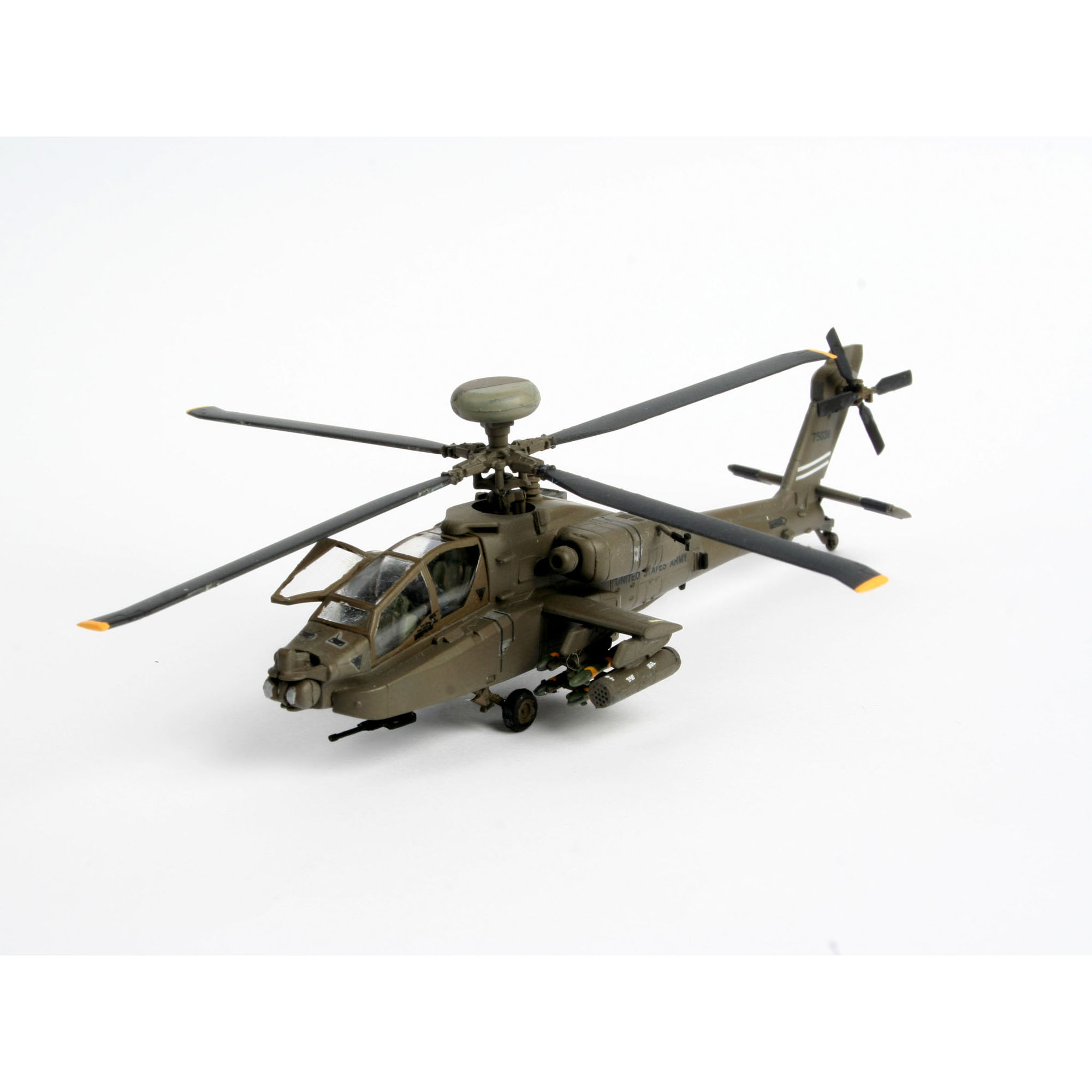 Model AH-64D Longbow Apache w widoku z przodu