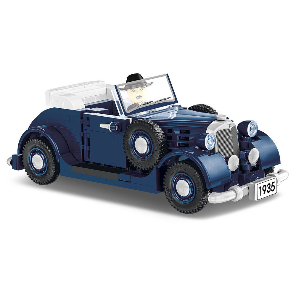 Zbudowany model Horch 830BK Cabriolet z otwartą kabiną