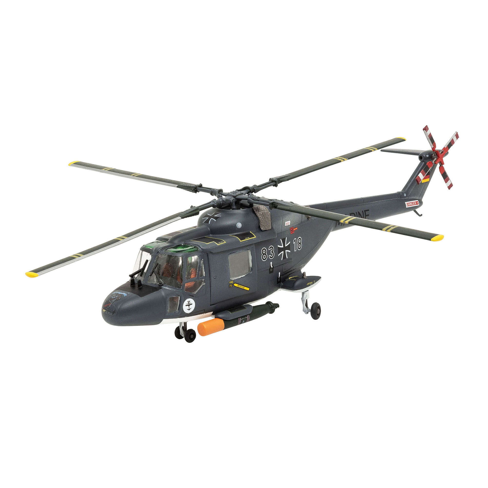 Złożony model śmigłowca Westland Lynx Mk.88A