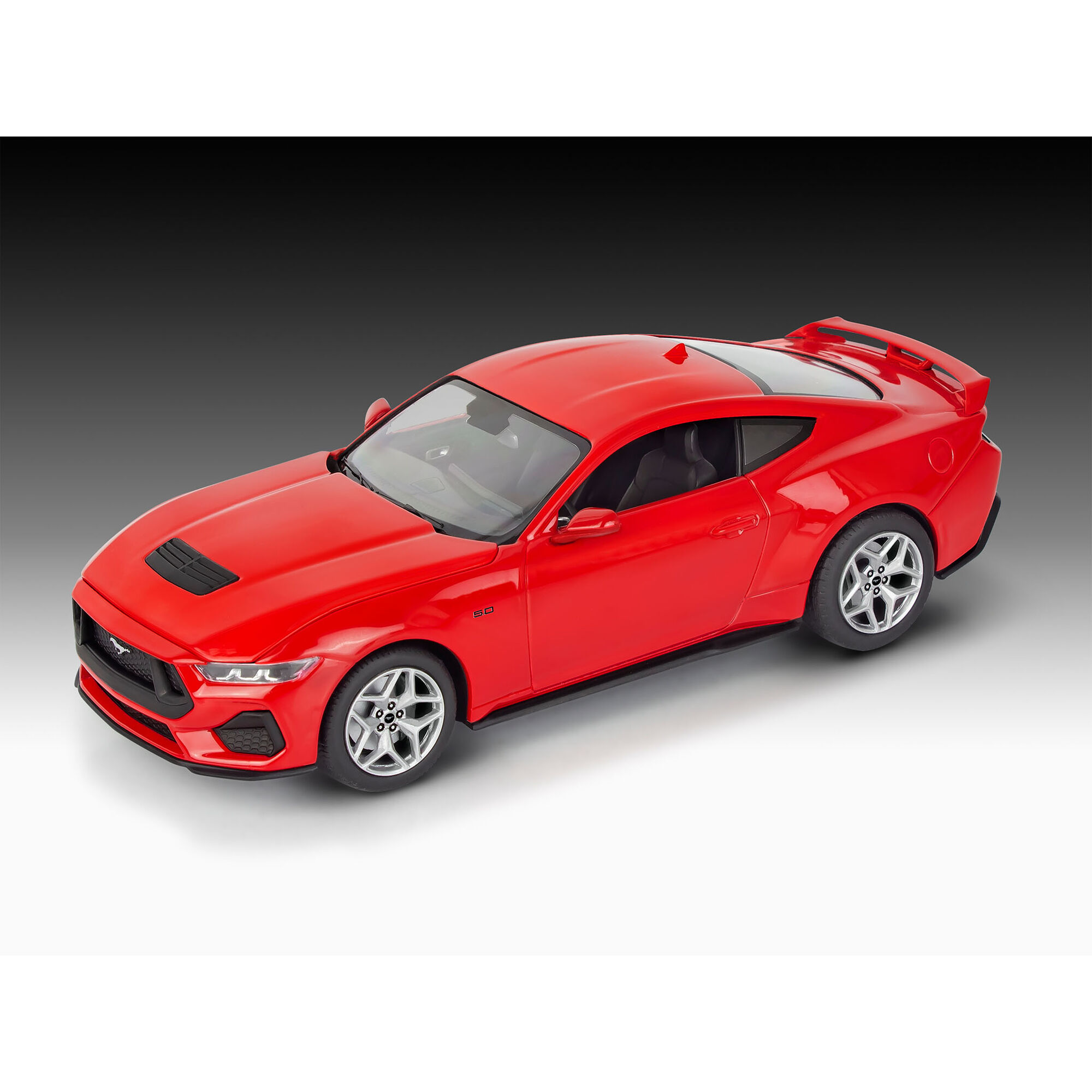 Czerwony model Ford Mustang GT 2024
