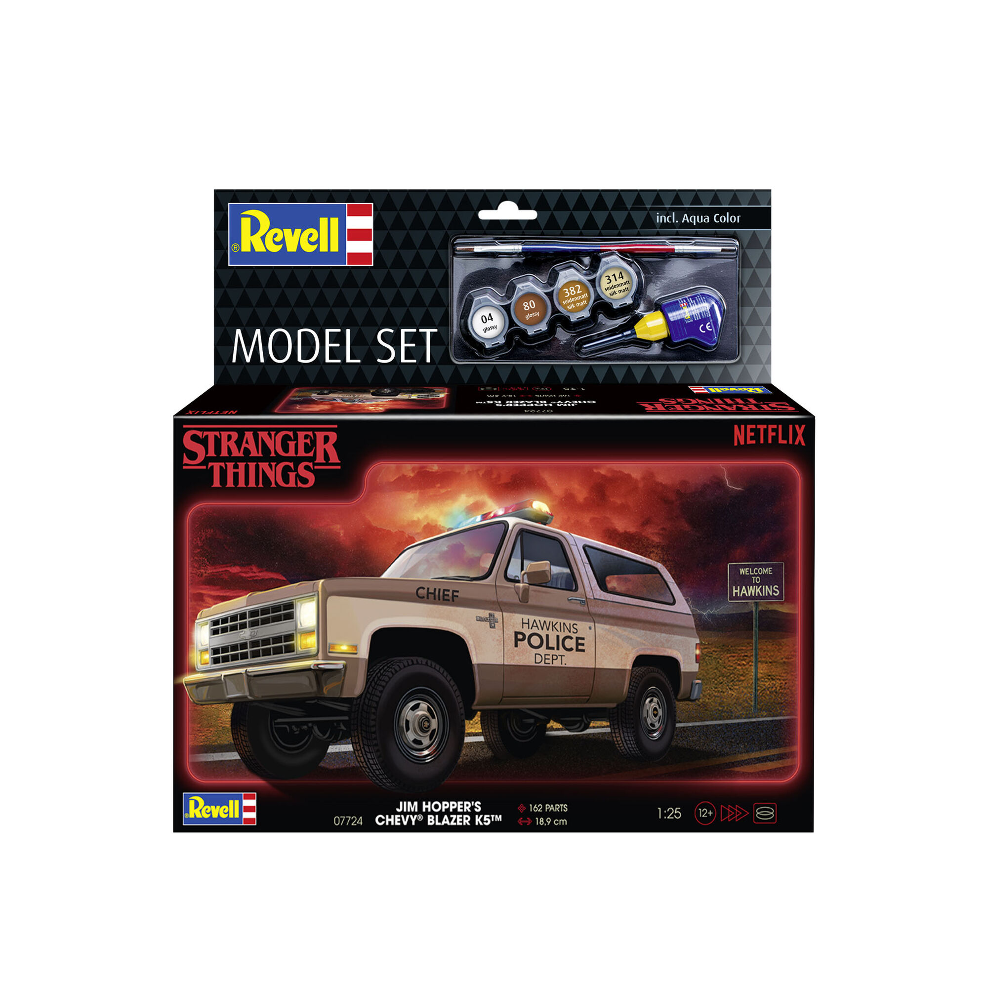Opakowanie zestawu modelarskiego Chevrolet Blazer K5 Jima Hoppera