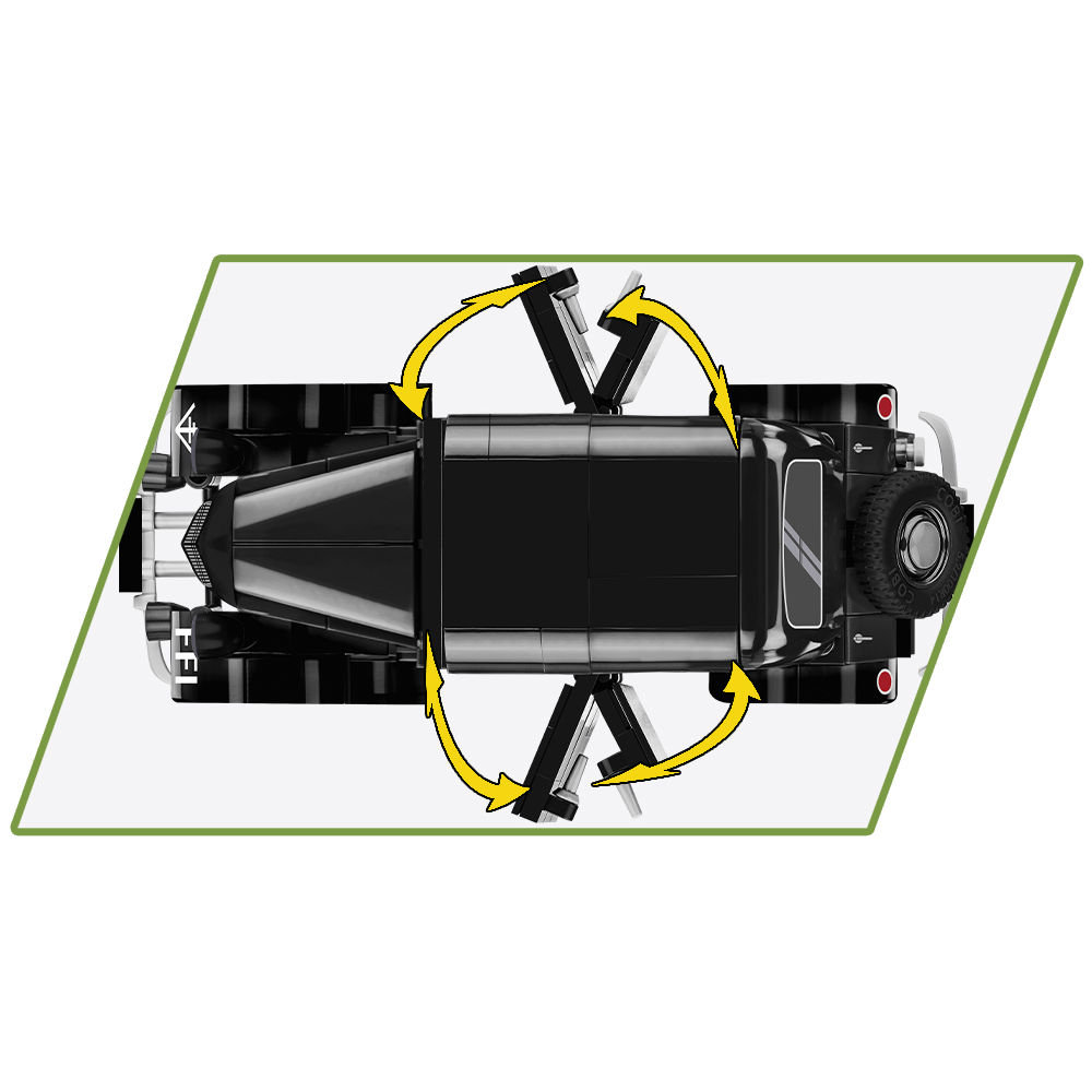 Otwierane drzwi modelu Citroëna Traction 11CV BL