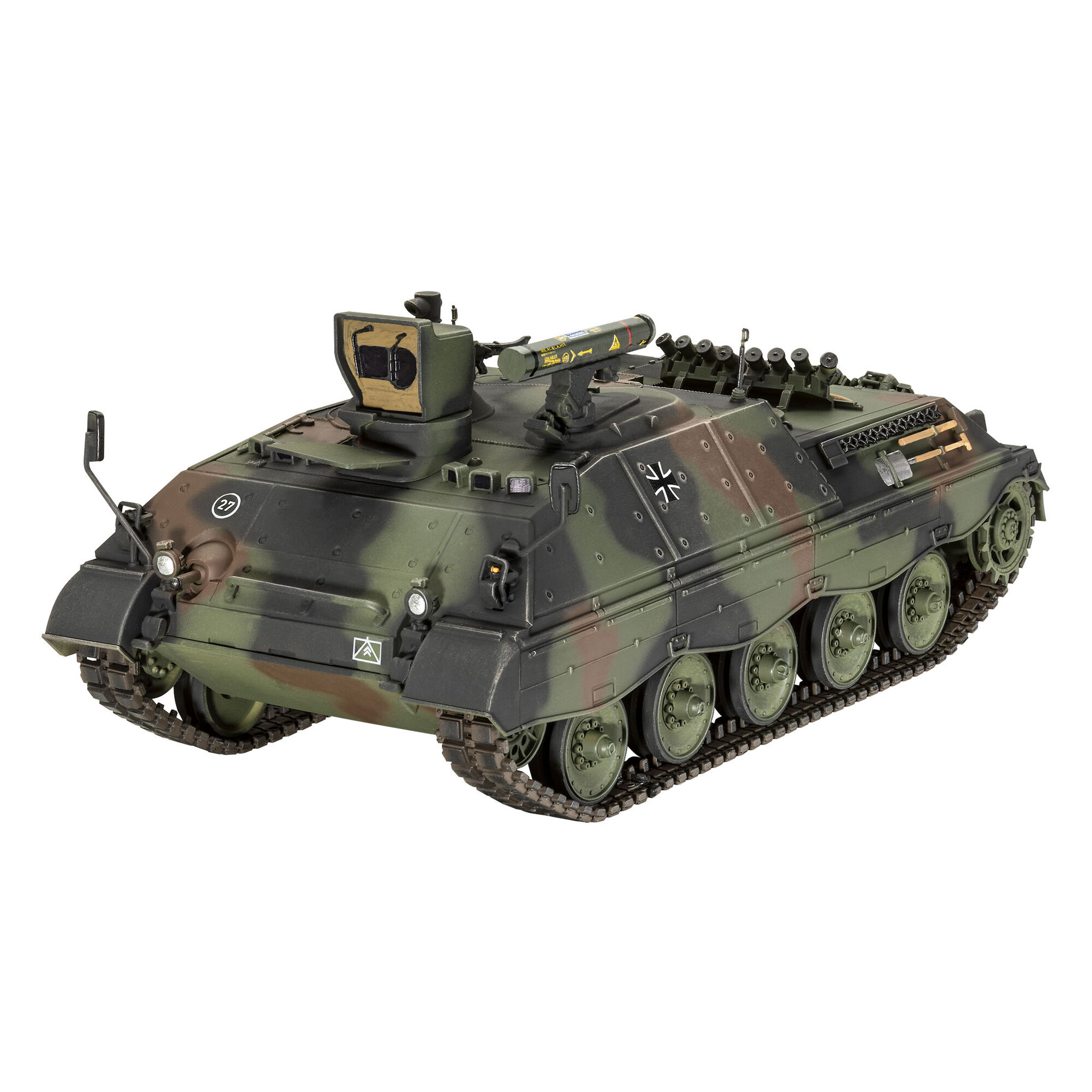 Zmontowany model Raketenjagdpanzer Jaguar 1