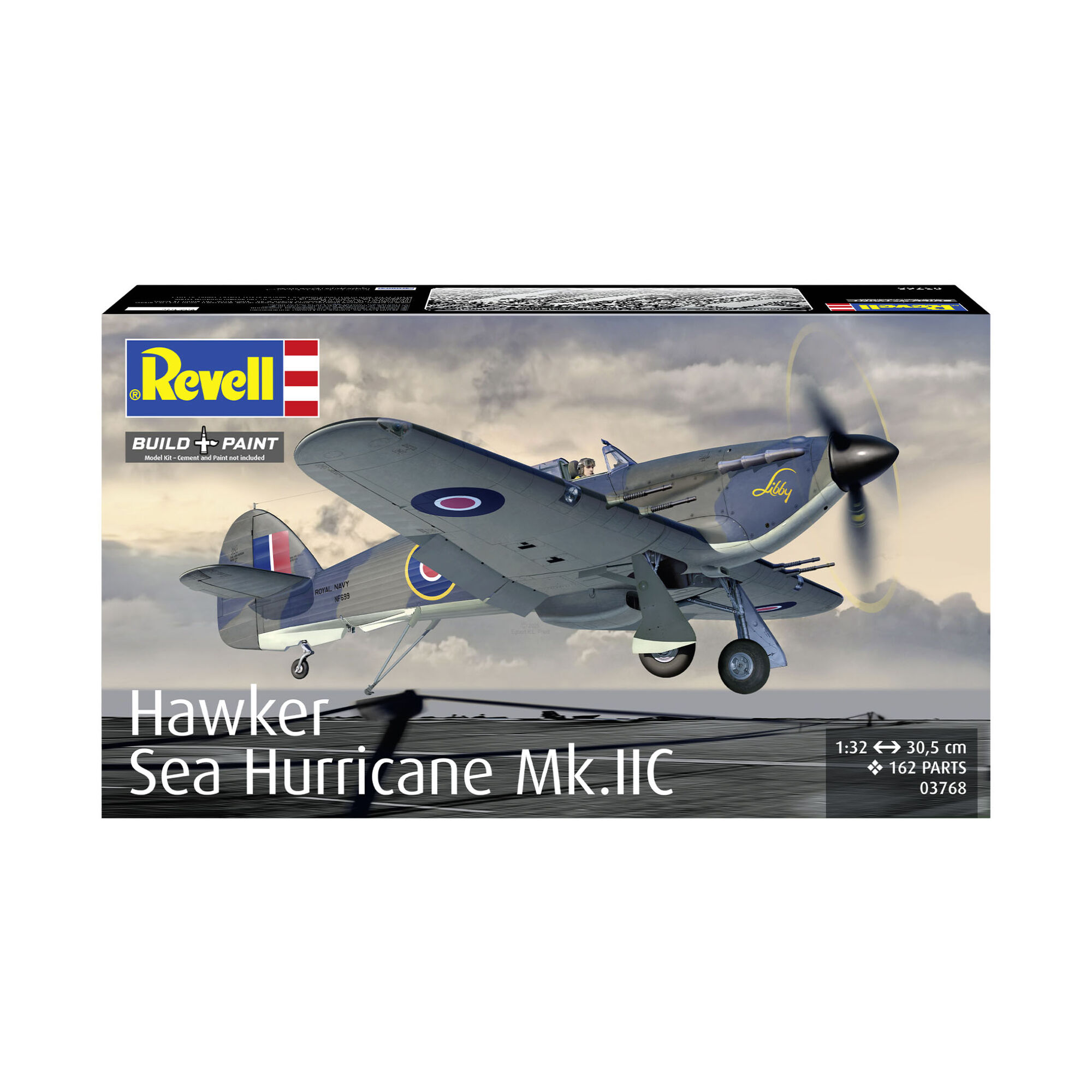 Opakowanie modelu Hawker Sea Hurricane Mk.IIC w skali 1:32
