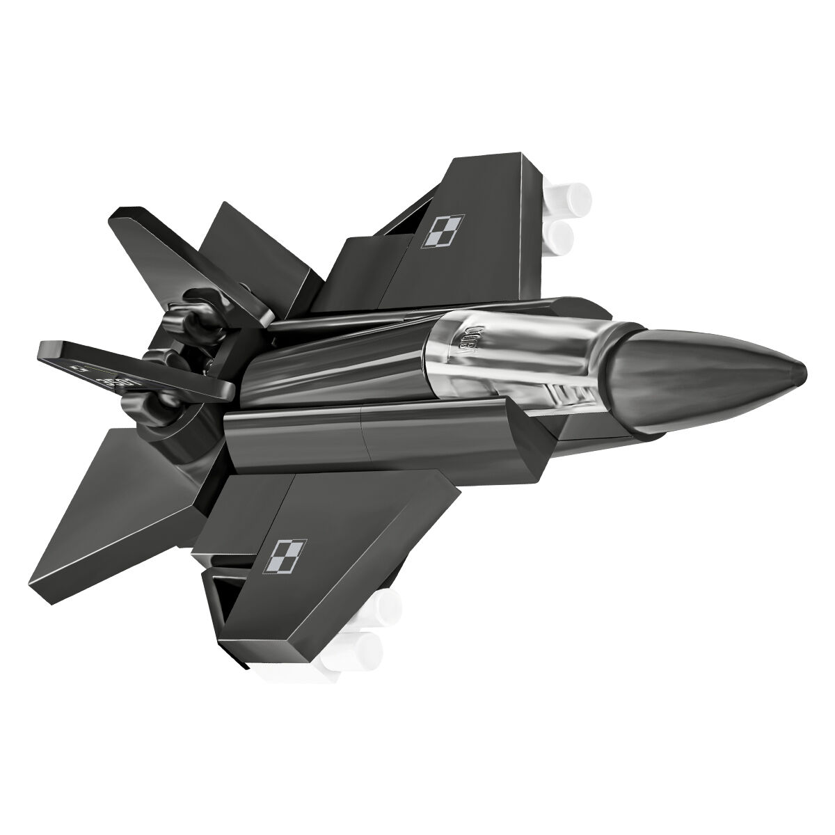 Zbliżenie modelu myśliwca F-35A Husarz