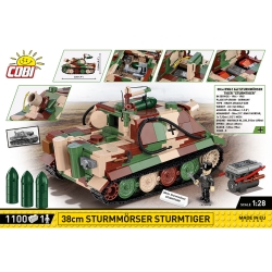 38 cm Sturmtiger – model z klocków