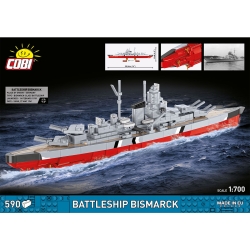 Pancernik Bismarck 1:700