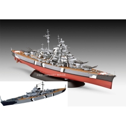 Zestaw upominkowy Bismarck 1/700