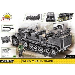 Sd.Kfz.7 Half-Track – 439 klocków