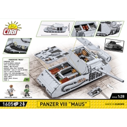 Panzer VIII Maus – 1605 klocków
