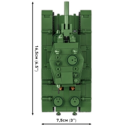 KV-2 – model z klocków 1:48