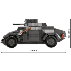 Sd.Kfz. 222 – model z klocków