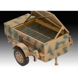 SWS z Flak 43 i przyczepą 1:72