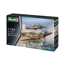 Supermarine Spitfire Mk.Ia i Hurricane Mk.I