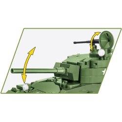 M24 Chaffee – zestaw klocków COBI