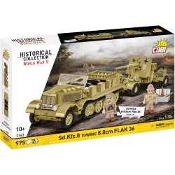 Sd.Kfz. 8 z działem Flak 36 8,8 cm