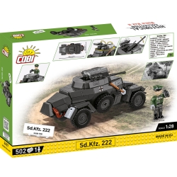 Sd.Kfz. 222 – model z klocków