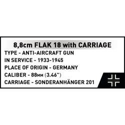 8.8 cm Flak 18 z przyczepą