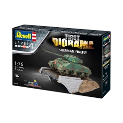 Sherman Firefly 1:76 – First Diorama