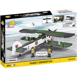 Fairey Swordfish – model z klocków