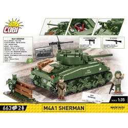 M4A1 Sherman – 663 klocki