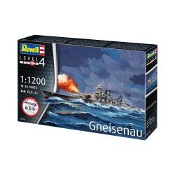 Revell Gneisenau Starter Kit 1:1200