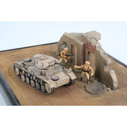 Panzer II Ausf. F – model 1:76