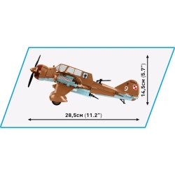 PZL.23 Karaś – samolot z klocków
