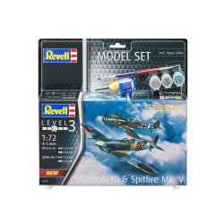 Combat Set Bf109G-10 i Spitfire Mk.V