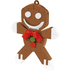 Gingerbread Man – ozdoba z klocków