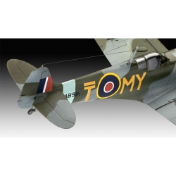 Samolot 1/72 Bf109G-10 i Spitfire Mk.V