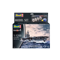 USS Enterprise CV-6 1:1200 Model Set