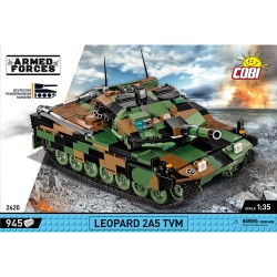 Leopard 2A5 TVM – model z klocków