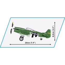 Mustang P-51D – 150 klocków