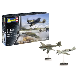 Messerschmitt Bf 109E i Junkers Ju 87B 1:144