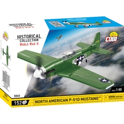 Mustang P-51D – 150 klocków
