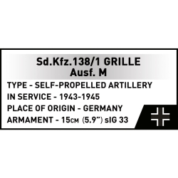 Sd.Kfz.138/1 Grille Ausf. M