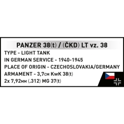 Panzer 38(t) / LT vz. 38 2 w 1