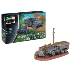 Krupp Protze KFZ 69 z działem 3,7 cm