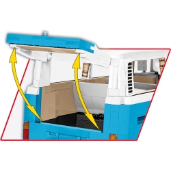 Volkswagen Transporter T2b Bus 1:12