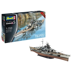 Tirpitz 1:350 – model do sklejania