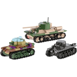 Renault R35, Valentine IX, Panzer I