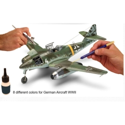 Zestaw farb German Aircraft WWII 8×18 ml