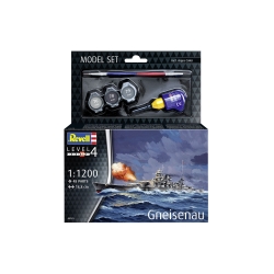 Gneisenau – zestaw modelarski 1:1200