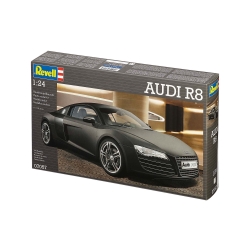 Audi R8 Black, model 1:24