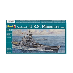 Statek U.S.S. Missouri 1:1200