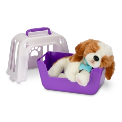 Little Live Pets Piesek z transporterem