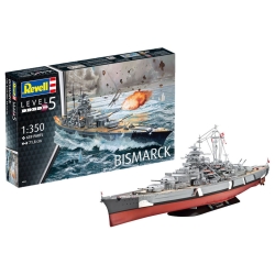 Revell Bismarck 1:350 – model okrętu