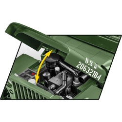 Jeep Willys MB z przyczepką 1:12
